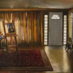 The Studio, 11 x 22 inches, oil on linen, NFS