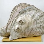 Carla Stehr, Pacific Oyster Sculpture, 18x25x10 inches, NFS